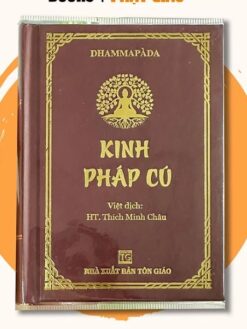 Sách - Kinh Pháp Cú - Bìa Cứng Bỏ Túi Bìa Nâu ( HT. Thích Minh Châu )