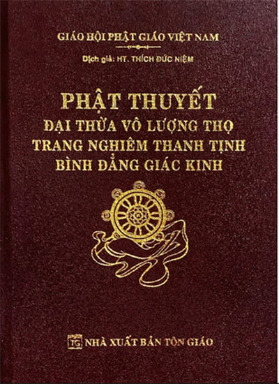 Phật Thuyết Đại Thừa Vô Lượng Thọ Trang Nghiêm Thanh Tịnh Bình Đẳng Giác Kinh